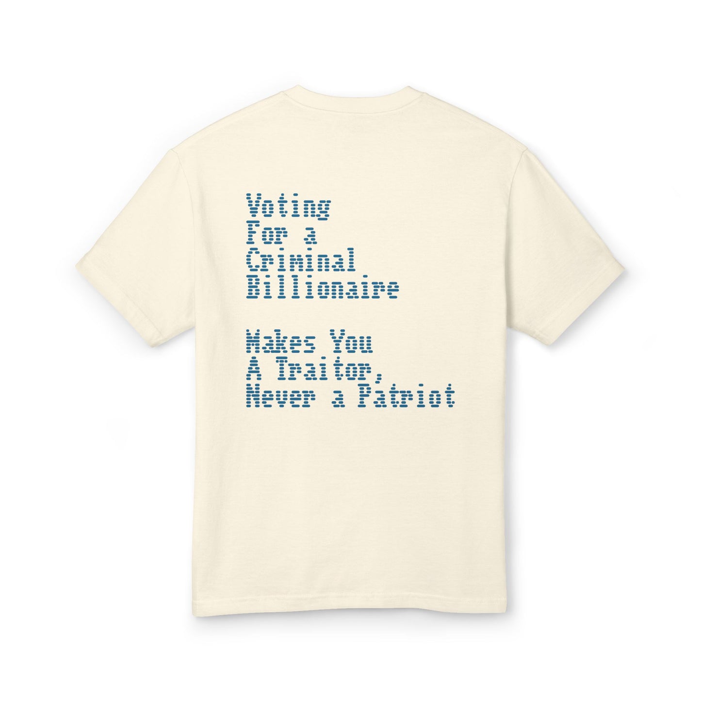 New York Saves Society | Unisex Garment-Dyed Heavyweight Cotton Graphic Tee | Criminal Billionaire | Free Palestine Collection