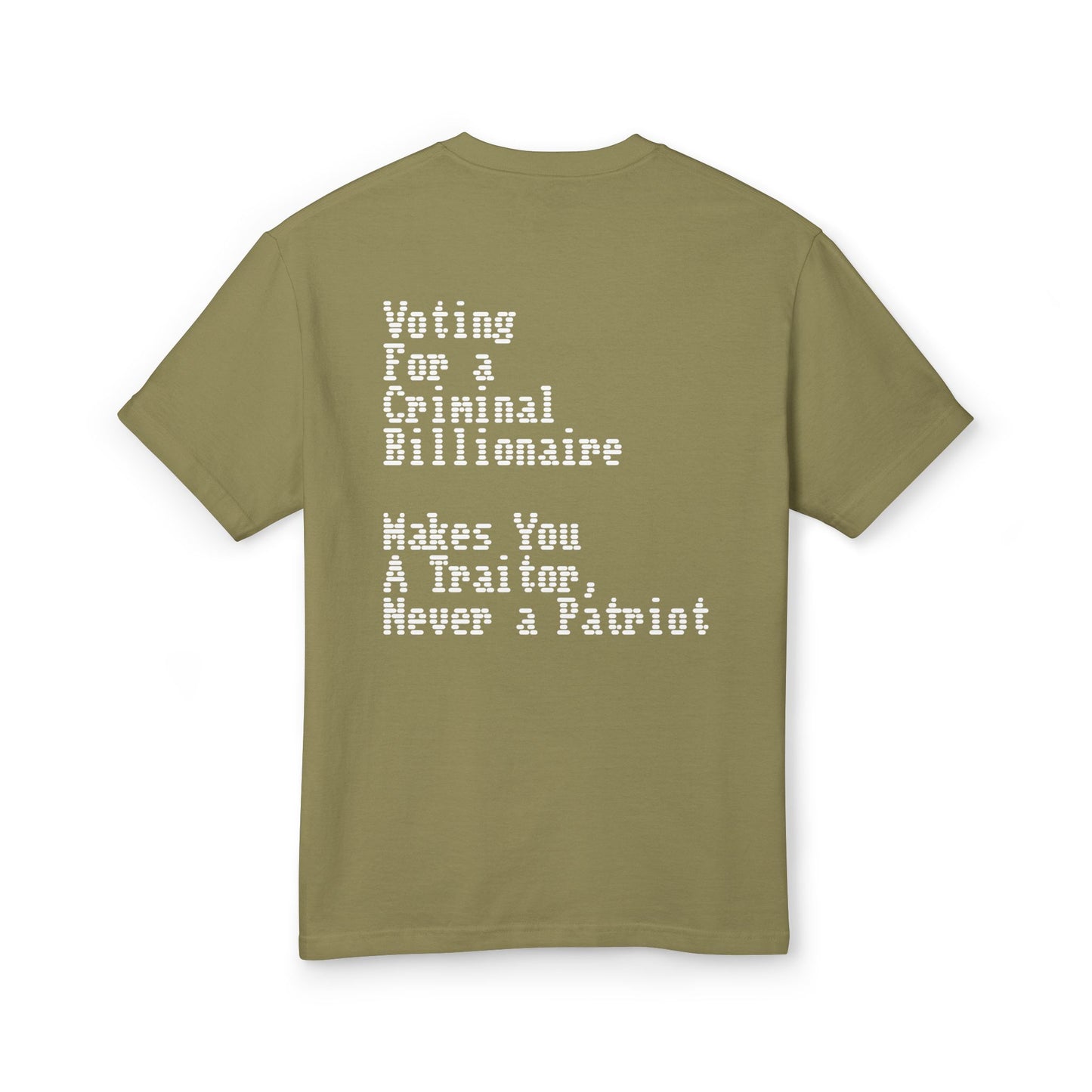New York Saves Society | Unisex Garment-Dyed Heavyweight Cotton Graphic Tee | Criminal Billionaire | Free Palestine Collection