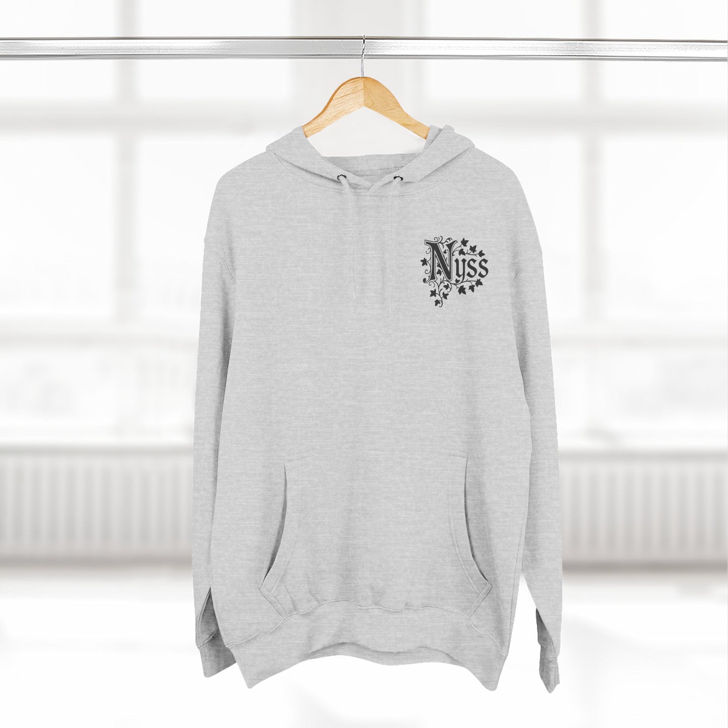 New York Saves Society | Ivy Leaves Logo Hoodie | Free Palestine Collection