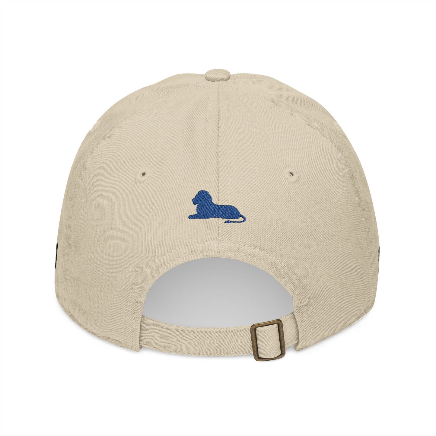 New York Saves Society | Organic Embroidered Baseball Cap | Oyster | Old English Logo | Free Palestine Collection