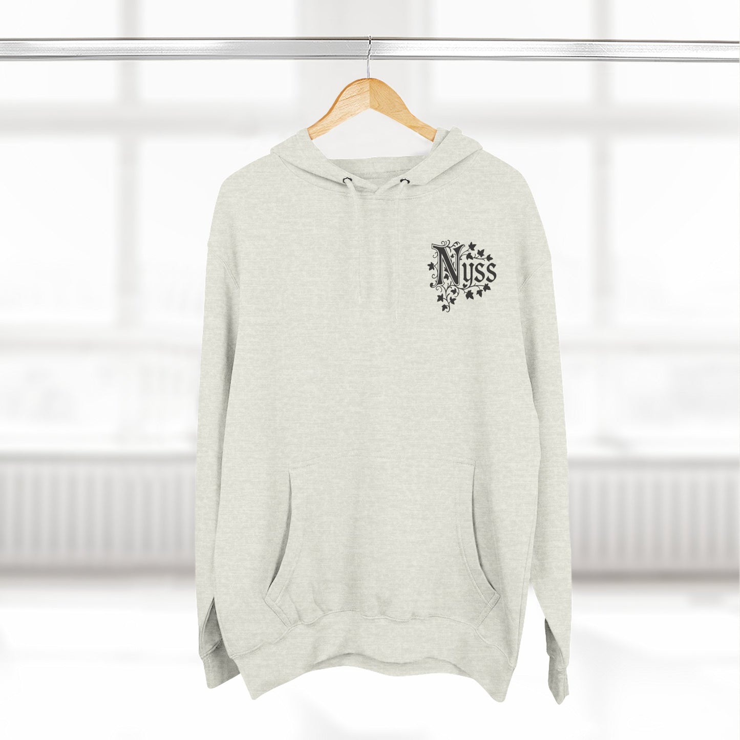New York Saves Society | Ivy Leaves Logo Hoodie | Free Palestine Collection